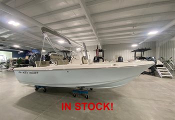 2024 Key West 179 FS Solid Ice Blue Boat